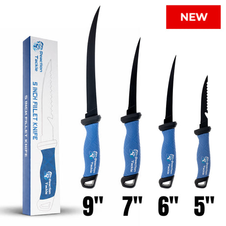 Reaction Tackle Fillet Knife – High Performance Stainless St - image 1