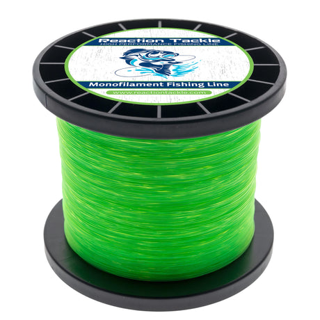 Reaction Tackle Nylon Monofilament Angelschnur – 1 Pfund Jumbo-Spulen