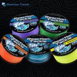 Reaction Tackle X8 Braided Fishing Line - Purple 8 Strand - NEW
