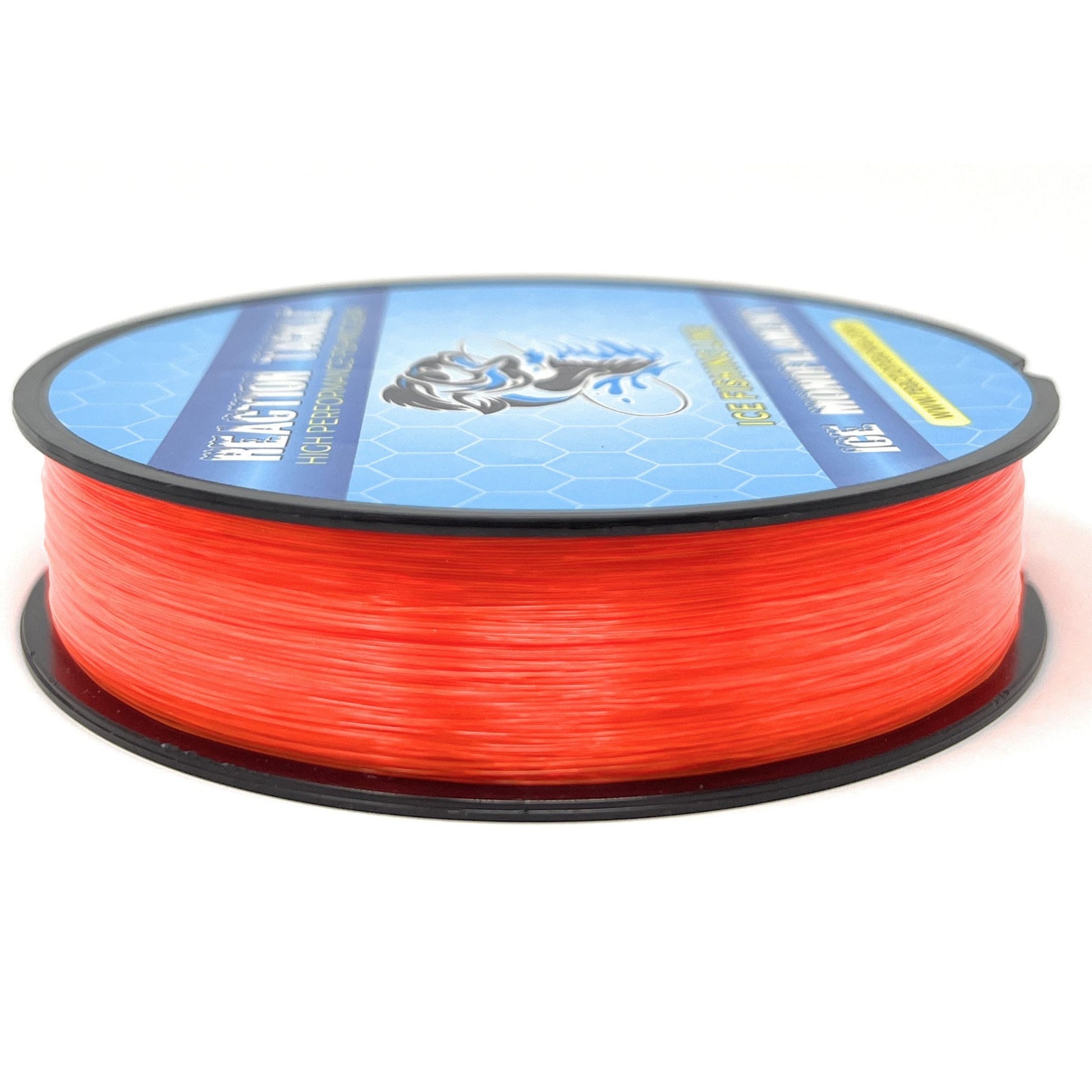 Reaction Tackle Ice Monofilament – Ice Fishing Mono Line, Tip-Up Line