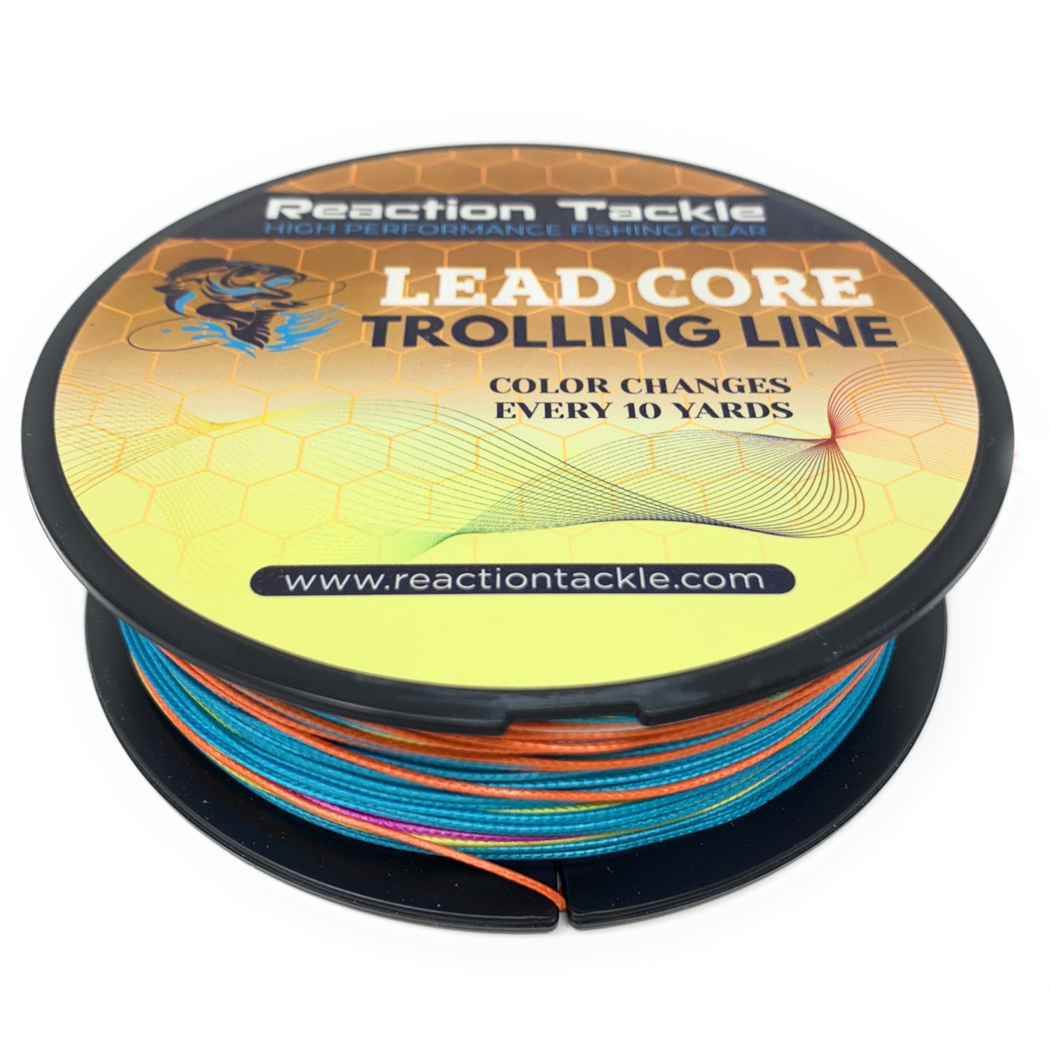 best fishing reels for lead core line Reaction Tackle Lead Core Metered Trolling Braided Line