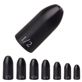 Reaction Tackle Tungsten Worm Weights / Bullet Shaped Sinkers - Reaction Tackle