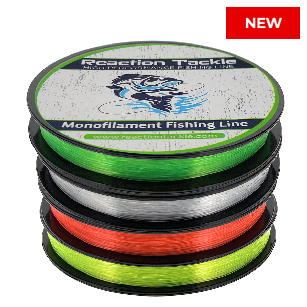 Nylon Line Racket Reaction Tackle Nylon Monofilament Fishing Line 350-yard Spools