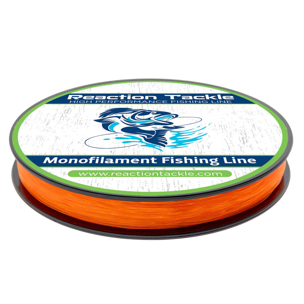 Reaction Tackle Nylon-Monofilament-Angelschnur, 350-Yard-Spulen