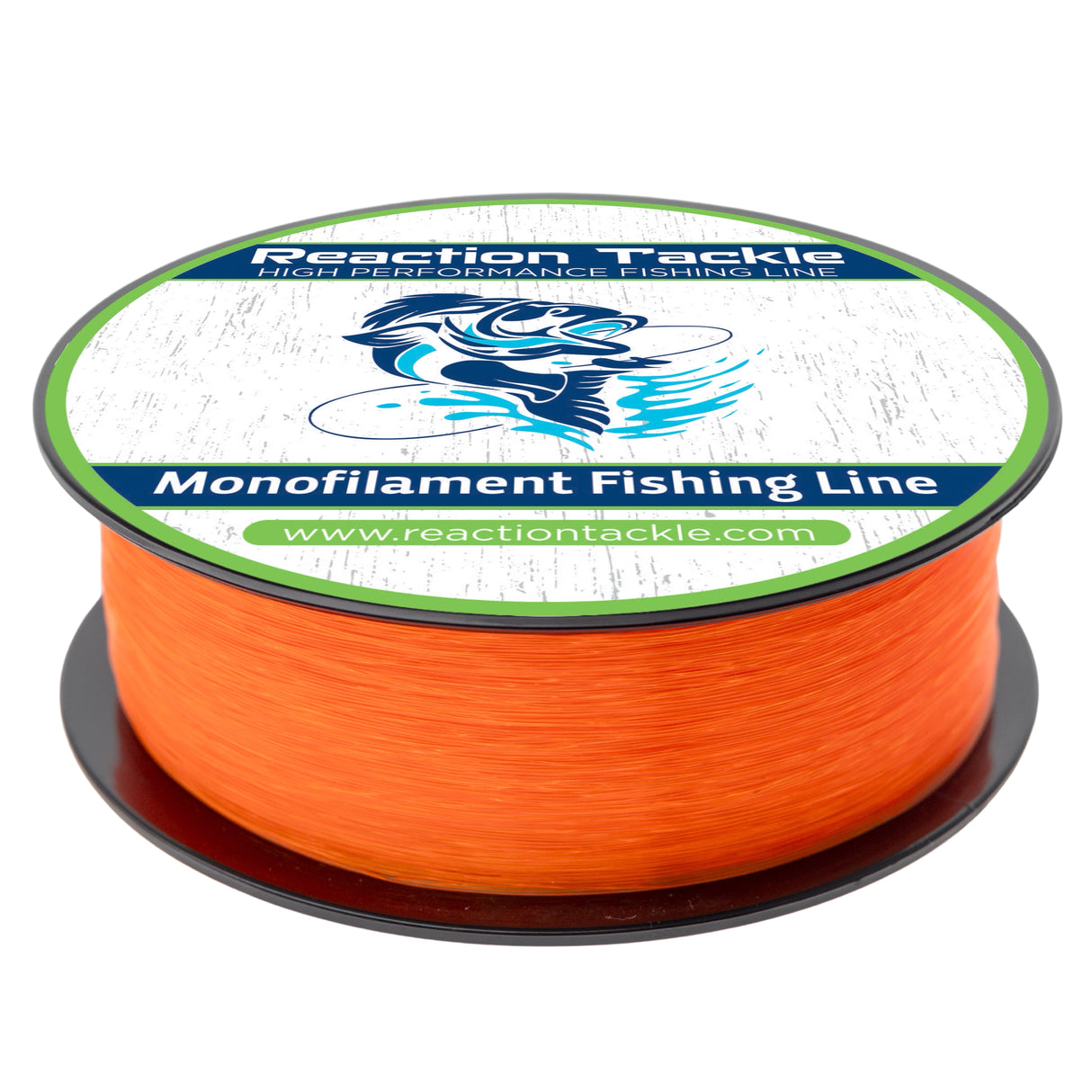 Reaction Tackle Monofilament Fishing 350yd-1lb Jumbo Spools- All Colors