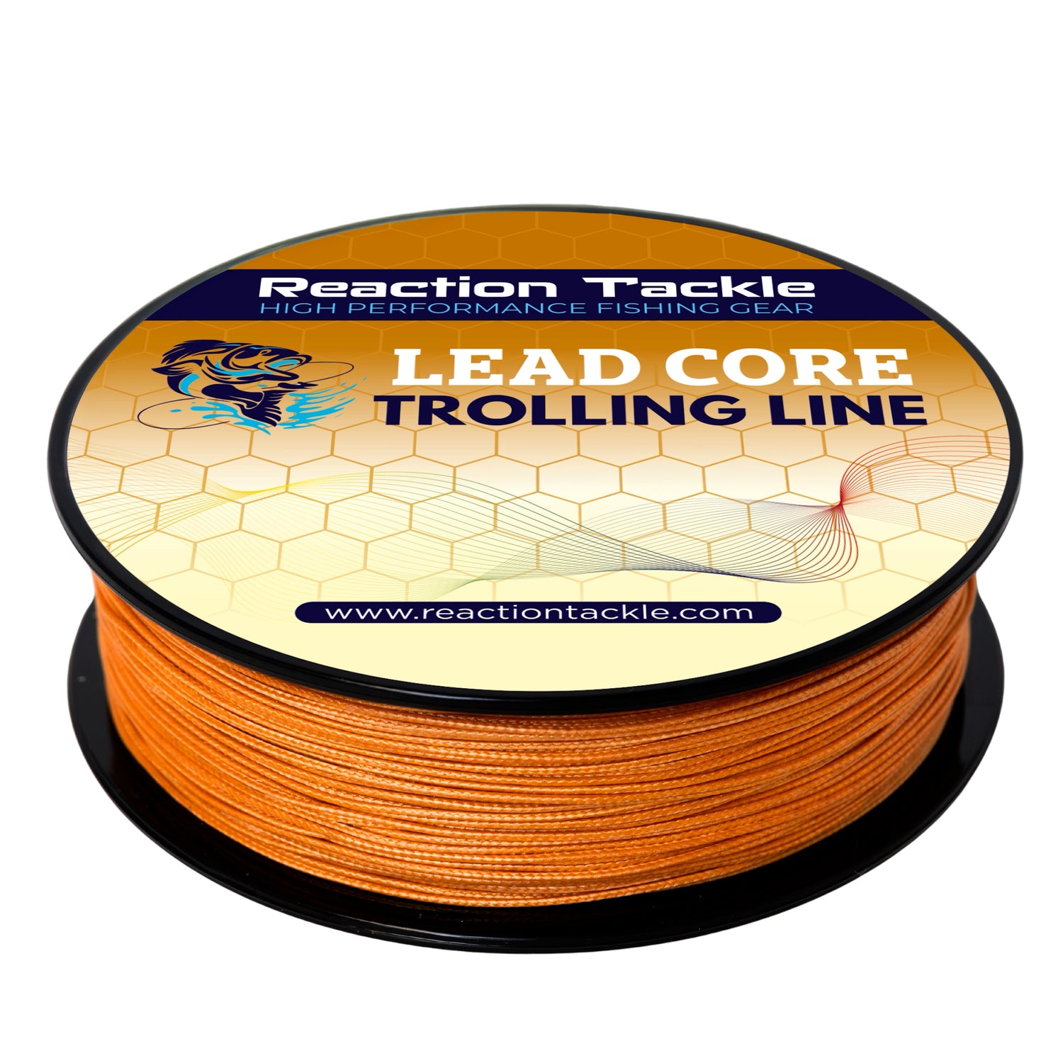 Reaction Tackle - Multi-Color Braided Fishing Line Lead Core