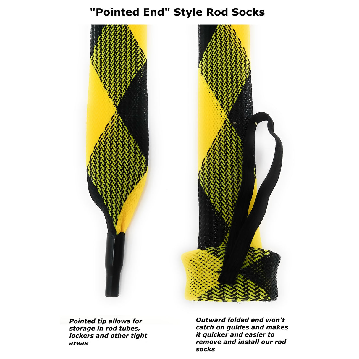 Reaction Tackle Fishing Rod Cover (2-PACK) - Reaction Tackle