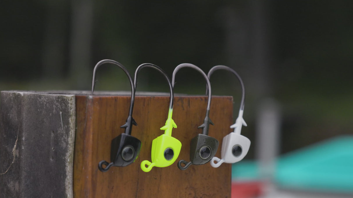 Reaction Tackle Tungsten Swimbait Jig Heads (5-Pack)