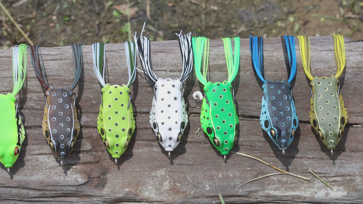 Reaction Tackle 2.5" Hollow Body Frösche / 2er-Pack