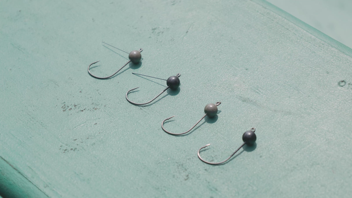 Reaction Tackle Tungsten Wacky Jig Heads (5-PACK)