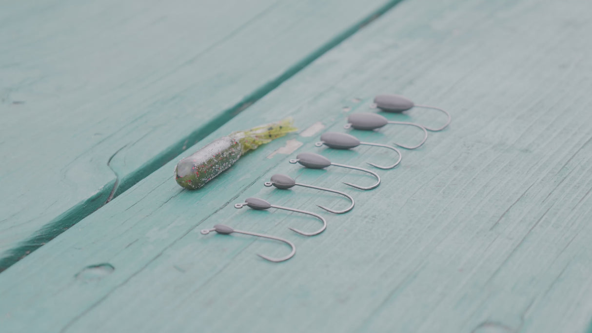 Reaction Tackle Tungsten Tube Jig Heads- 5-Pack