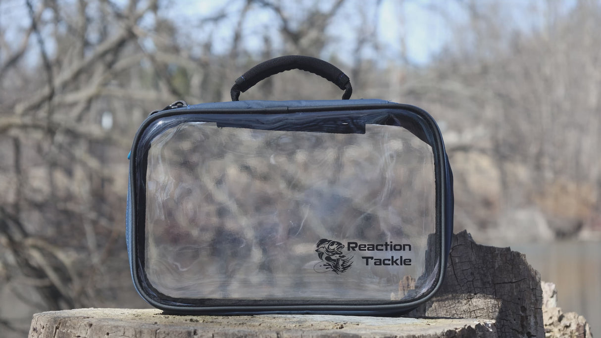 Carpeta de cebos transparente y organizador de aparejos Reaction Tackle - Nuevo
