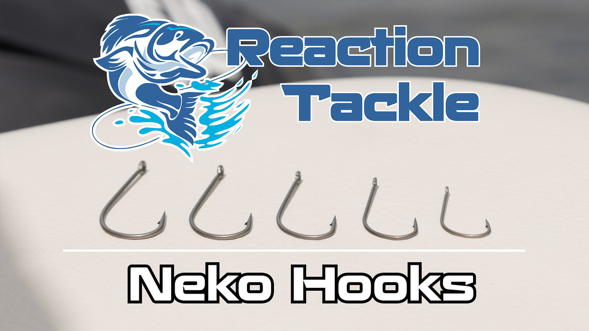 Reaction Tackle Wacky Neko Hooks- 25 Pack