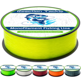 Reaction Tackle Monofilament Fishing 350yd-1lb Jumbo Spools- All Colors
