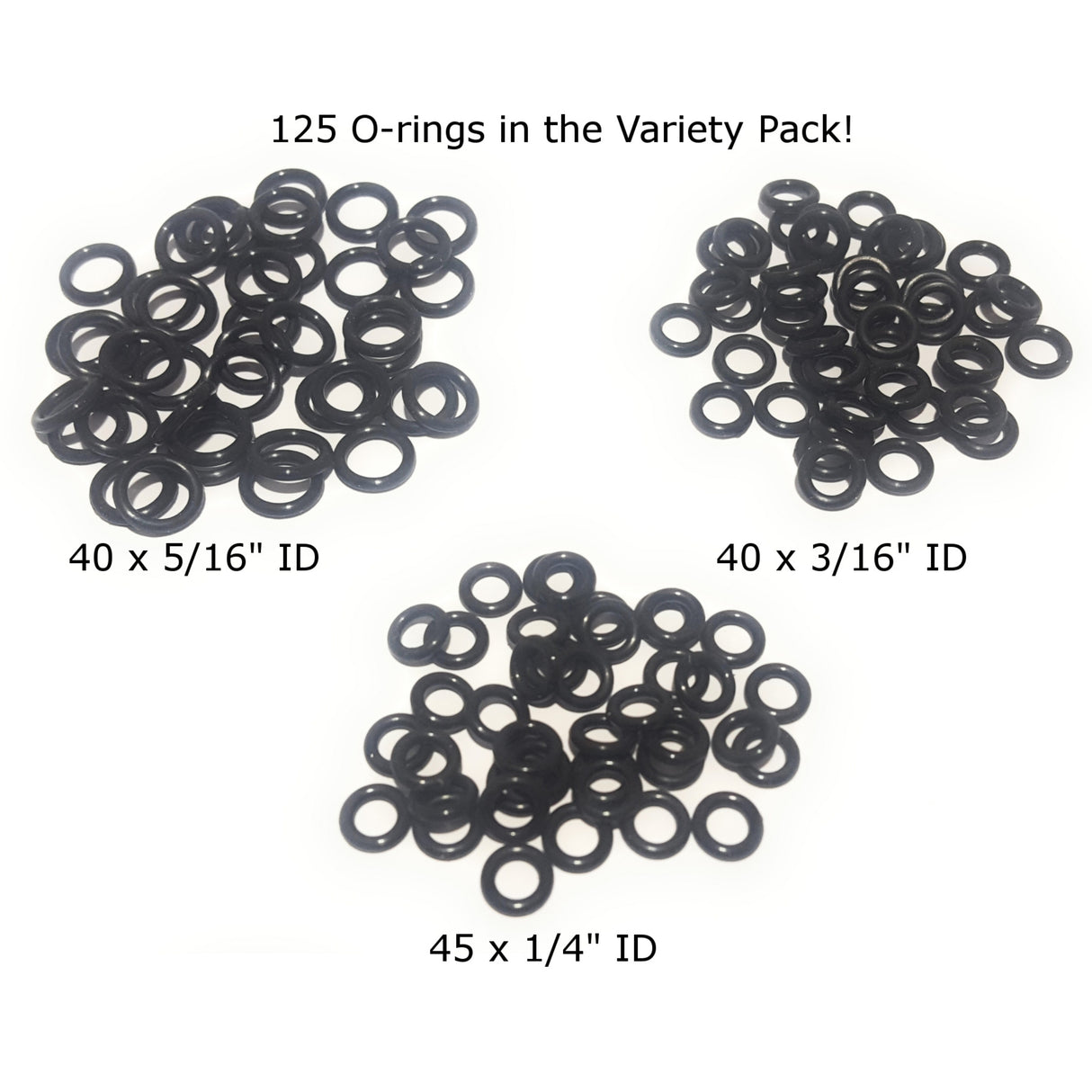 Reaction Tackle WACKY O-RINGS- 125 Pack - Reaction Tackle