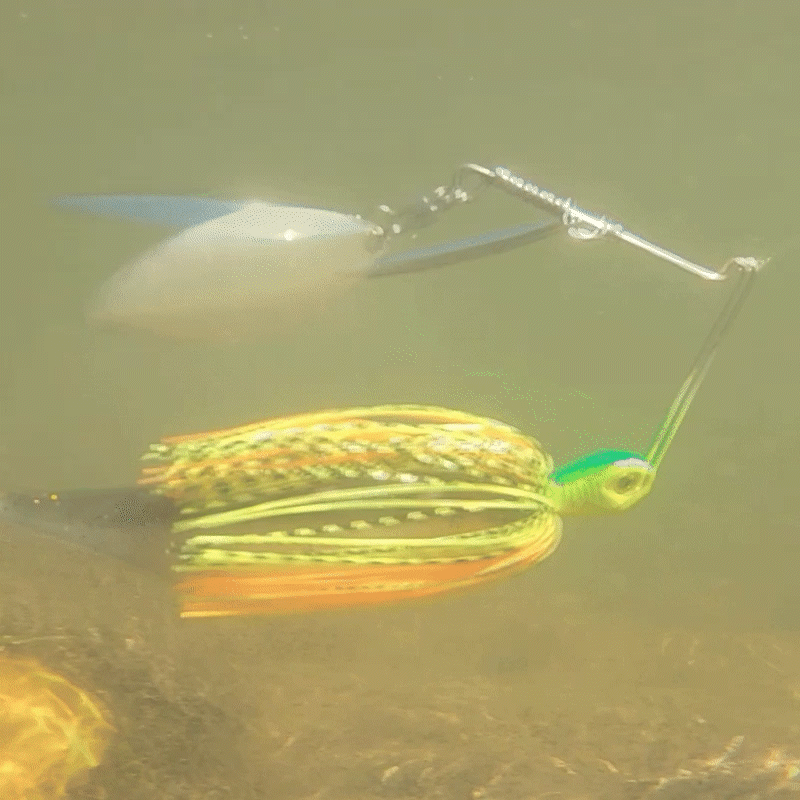 Reaction Tackle Lead Spinnerbait Jigs – 3-Pack, Double Willow Blade - New - Reaction Tackle