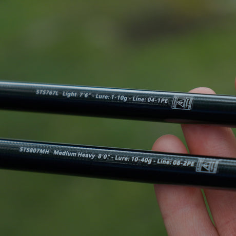 Reaction Tackle Telescopic Spinning Rod – Carbon Travel Fishing Rod – Collapsible Rod for Freshwater and Saltwater - NEW - Reaction Tackle