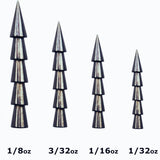 Reaction Tackle Tungsten Nail Weights/ Insert Sinkers - Reaction Tackle