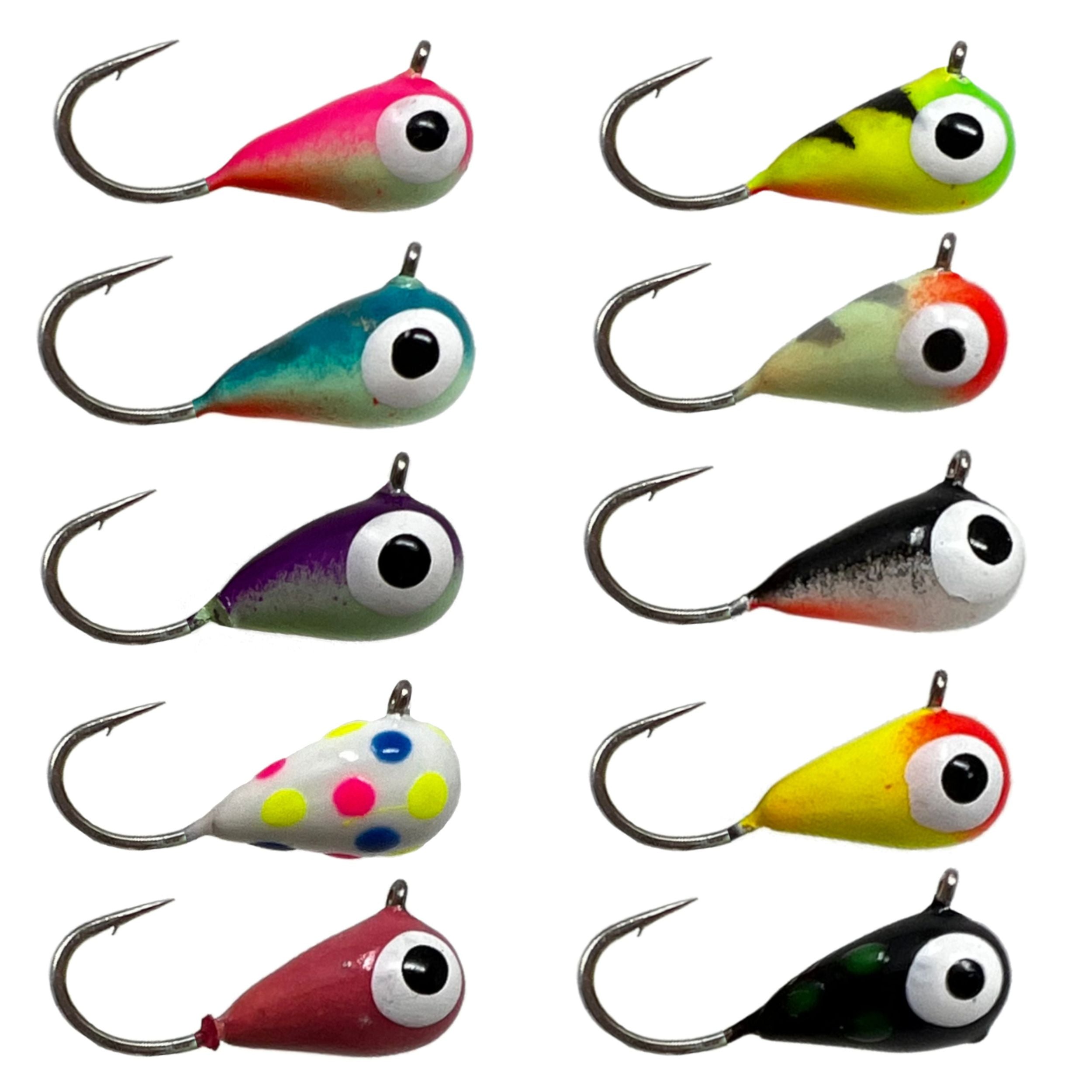 Reaction Tackle Ice Fishing Jigs | Panfish, Crappie & Walleye Ice Jigs