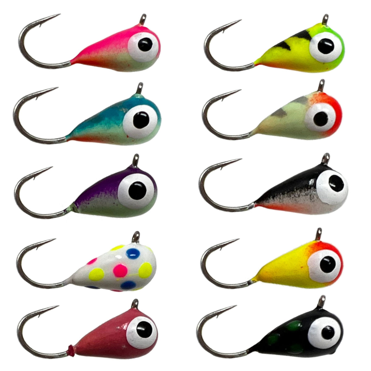 Reaction Tackle Ice Fishing Jigs | Panfish, Crappie & Walleye Ice Jigs