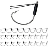 Reaction Tackle Wide Gap Wacky Hooks (25-PACK) - Reaction Tackle
