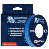 Reaction Tackle BRAIDED IN THE USA Fishing Line- X5 - image 1
