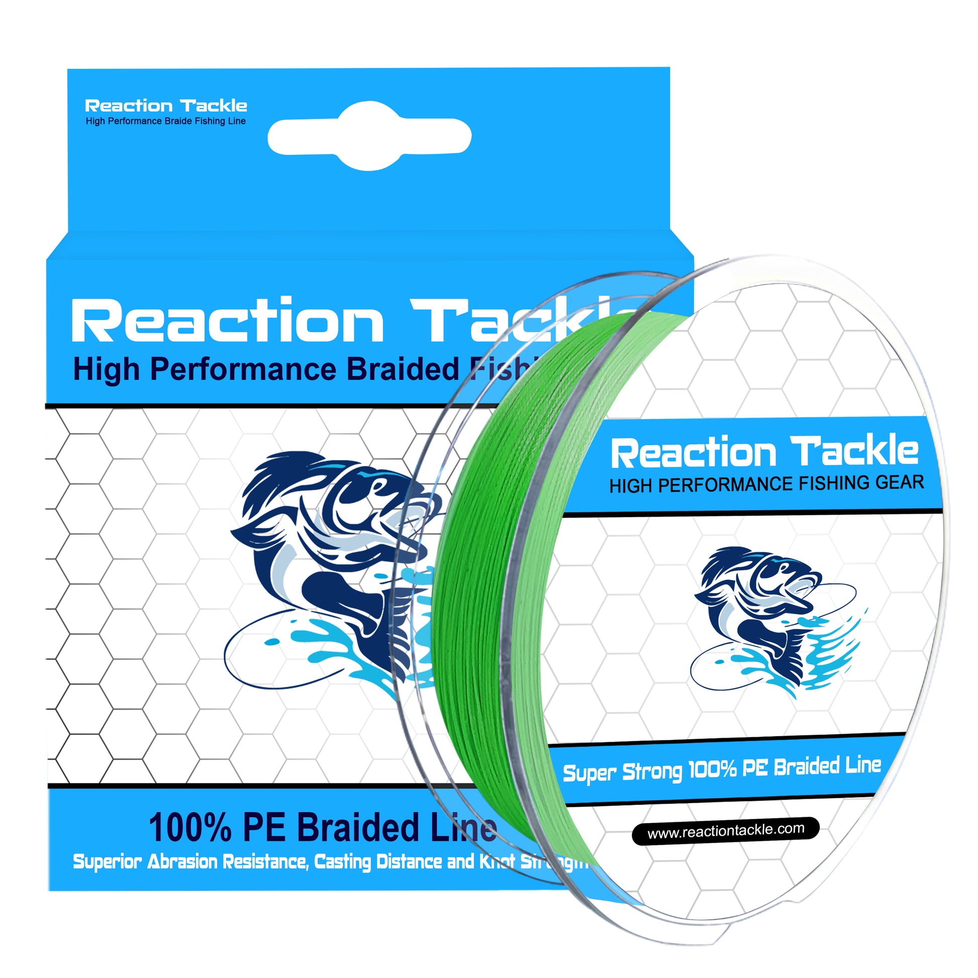 Reaction Tackle Ice Braid – Ice Fishing Braided Line, Tip-Up Line