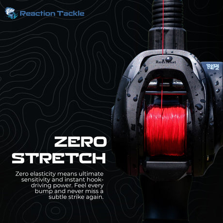 Reaction Tackle X8 Braided Fishing Line - Purple 8 Strand - NEW