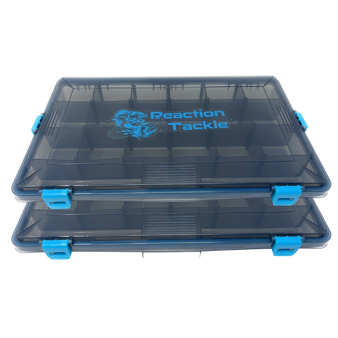 Reaction Tackle Plastic storage Tackle Box Trays: 2-Pk or 4-Pk - Reaction Tackle