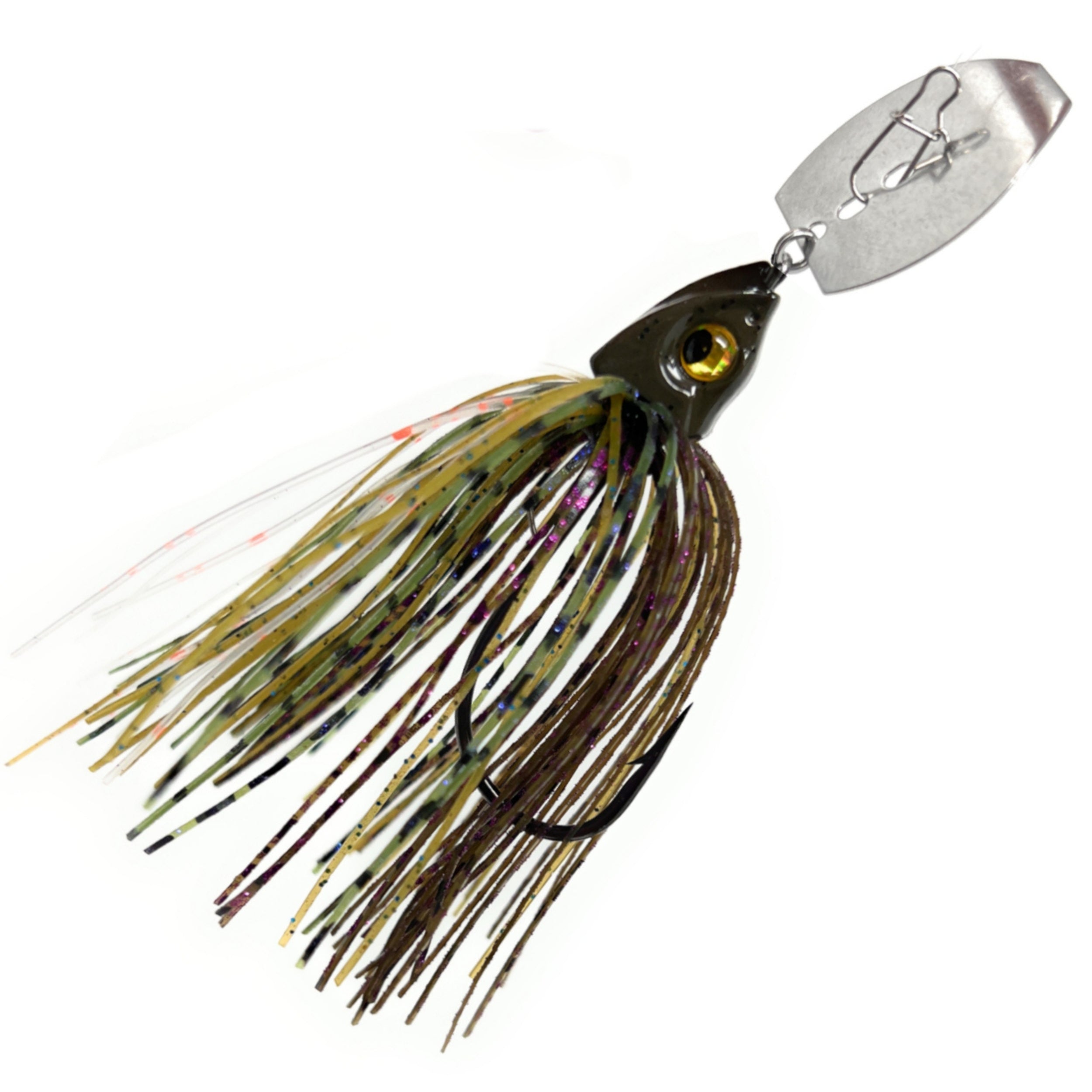 Reaction Tackle Tungsten Swim Jigs | Weedless Bass Fishing Jigs 2-Pack