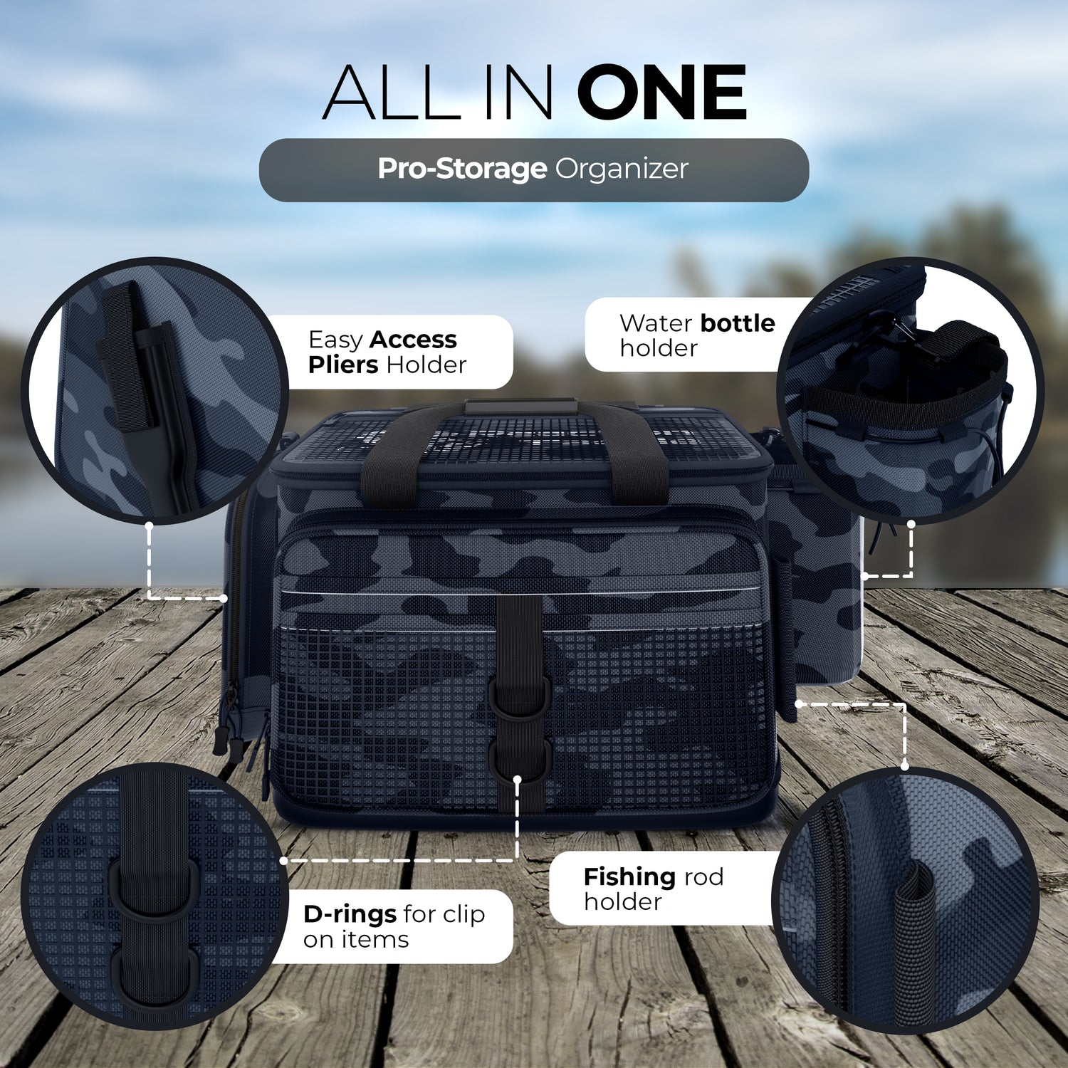 camo tackle bag Reaction Tackle Camo Tackle Bag