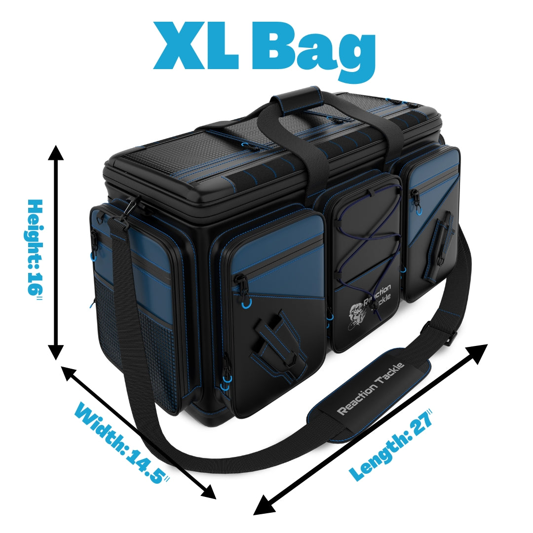 Waterproof fishing tackle bag - .com: X Strike Fishing Tackle Bag,  Fishing Bag Waterproof Fishing Storage Bag with 4 3600 Tackle Box,  Saltwater and Freshwater Tackle Shoulder Bag for Fishing, camping, hunting